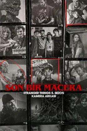 Son Bir Macera: Stranger Things 5. Sezon Kamera Arkası Poster